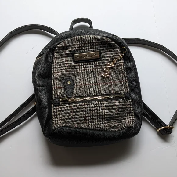 Marc New York Black Sequin Mini Backpack with Gold Plate Marc New York | Bags | Marc New York Mini Backpack | Poshmark main image 2